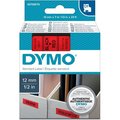 Obrázok pre výrobcu Dymo originál páska, Dymo, 45017, S0720570, čierny tlač/červený podklad, 7m, 12mm, D1