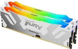 Obrázok pre výrobcu Kingston FURY Renegade DDR5 32GB /6000MHz/CL32/2x16GB/RGB/White