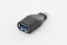 Obrázok pre výrobcu ASSMANN USB 3.0 SuperSpeed Adapter USB C M (plug)/USB A F (jack) black