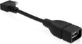 Obrázok pre výrobcu Delock Adapter USB micro-B samec pravouhlý > USB 2.0-A samica OTG 11cm