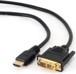 Obrázok pre výrobcu Gembird HDMI - DVI male-male kábel (pozlátené konektory) 1,8m bulk
