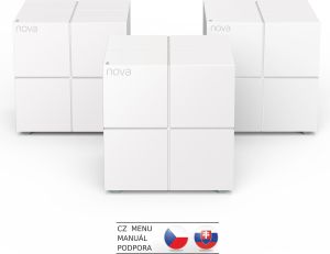 Obrázok pre výrobcu Tenda Nova MW6 (3-pack) WiFi AC1200 Mesh Gigabit system, MU-MIMO, 6x GLAN/GWAN, SMART CZ aplikace