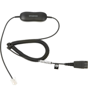 Obrázok pre výrobcu Jabra Smart Cord, QD-RJ9/10, 0,7-2m, coiled