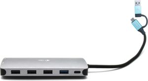 Obrázok pre výrobcu i-tec USB 3.0/USB-C/TB3 3x Display Metal Nano Dock with LAN, PD 100W