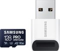 Obrázok pre výrobcu Samsung PRO Ultimate micro SDXC 128GB /200MBps/UHS-I U3 / Class 10/+ Adaptér/Modrá