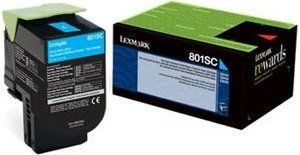 Obrázok pre výrobcu Lexmark 802SC standard.azur toner.kazeta,80C2SC0