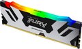 Obrázok pre výrobcu Kingston FURY Renegade /DDR5/16GB/6400MHz/ CL32/1x16GB/RGB/Black/Silv