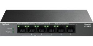 Obrázok pre výrobcu TP-LINK 6-Port 10/100 Mbps Desktop Switch with 4-Port PoE