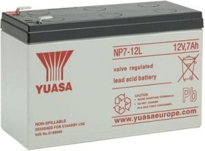 Obrázok pre výrobcu Baterie pro UPS - YUASA NP7-12L (12V/7Ah/faston F2)