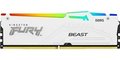 Obrázok pre výrobcu Kingston FURY Beast White DDR5 32GB /5200MHz/CL40/1x32GB/RGB/White