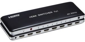 Obrázok pre výrobcu PremiumCord 4K@60hz HDMI switch 7:1