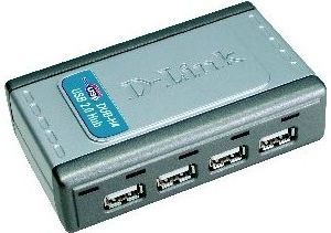 Obrázok pre výrobcu D-Link 4-Port Hi-speed USB 2.0 Hub
