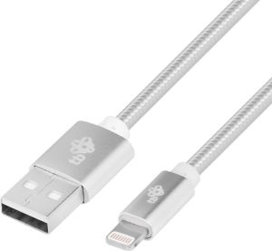 Obrázok pre výrobcu TB Touch Lightning - USB Cable 1.5m silver MFi