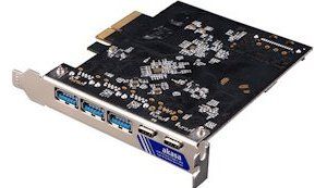 Obrázok pre výrobcu AKASA PCIe karta 2xUSB 3.2 Gen 2 Type-C a 3xType-A