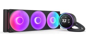 Obrázok pre výrobcu NZXT vodní chladič Kraken 360 ELITE RGB / 3x120mm RGB fan / 4-pin PWM / LCD disp. / 6 let