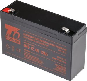 Obrázok pre výrobcu Akumulátor T6 Power NP6-12, 6V, 12Ah