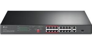 Obrázok pre výrobcu TP-Link TL-SL1218P 16xFE POE+ 150W 2xGb nonPOE,1xSFP CCTV switch