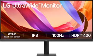 Obrázok pre výrobcu LG monitor 34U511A-B 34"/ 2560x1080/ 5ms/ IPS/ 400cd/m2/ 100Hz/ HDMI/ DP/ 21:9/ HDR/ 1000:1/ sRGB 99%/ ReaderMode
