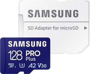 Obrázok pre výrobcu Samsung Micro SDXC karta 128GB PRO Plus + SD adaptér