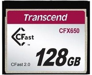 Obrázok pre výrobcu Transcend 128GB CFast 2.0 CFX650 paměťová karta (MLC)