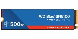 Obrázok pre výrobcu SSD 500GB WD Blue SN5100 NVMe M.2 PCIe Gen4 2280