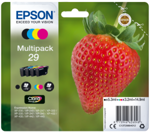 Obrázok pre výrobcu EPSON Multipack 4-colours 29 Claria Home Ink