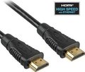 Obrázok pre výrobcu PremiumCord HDMI High Speed + Ethernet kabel, zlacené konektory, 5m