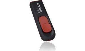 Obrázok pre výrobcu ADATA Classic Series C008 32GB USB 2.0 flashdisk,výsuvný konektor,čierno-červený