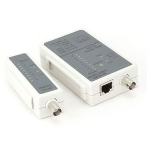 Obrázok pre výrobcu Gembird tester káblov RJ45 (UTP/STP) & RG-58, LED