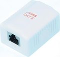 Obrázok pre výrobcu CNS Zásuvka Basic FTP 1 port, Cat5E na om. biela