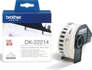 Obrázok pre výrobcu BROTHER papírová role DK-22214/ QL/ 12mm x 30,48m