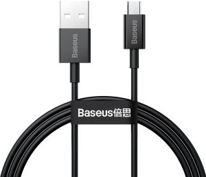 Obrázok pre výrobcu Baseus CAMYS-01 Superior Fast Charging Datový Kabel MicroUSB 2A 1m Black