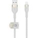 Obrázok pre výrobcu Belkin kabel USB-A s konektorem LTG,3M bilý pletený