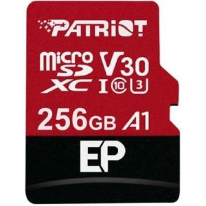 Obrázok pre výrobcu 256GB microSDXC Patriot V30 A1, class 10 U3 100/80MB/s + adapter