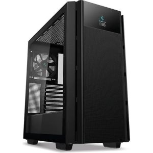 Obrázok pre výrobcu DEEPCOOL skříň CH510 MESH Digital / E-ATX / 120 mm fan / 1x USB 3.0 / 1x USB-C/ tvrzené sklo / mesh panel / černá