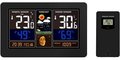 Obrázok pre výrobcu Solight Meteostanica, aplikácia Smart Life, extra veľký farebný LCD, teplota, vlhkosť, tlak, USB nabíjanie, čierna