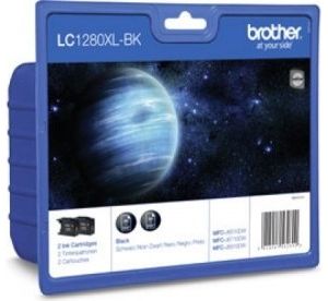 Obrázok pre výrobcu Brother LC-1280XL BKBP2 (inkoust multipack-2xčerná)