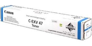 Obrázok pre výrobcu Canon toner CEXV47, cyan, 21500str., 8517B002, Canon IRA C250,255,350,351,355,IR-C250,255,350,351,355, O