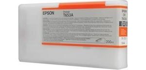 Obrázok pre výrobcu Epson T653A Orange Ink Cartridge (200ml)