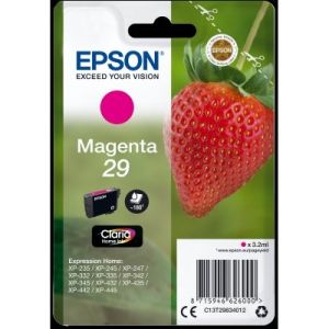 Obrázok pre výrobcu EPSON Singlepack Magenta 29 Claria Home Ink