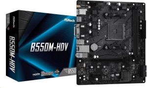 Obrázok pre výrobcu ASRock B550M-HDV / AM4 / 2x DDR4 DIMM / D-Sub / DVI-D / HDMI / M.2 / mATX