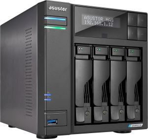 Obrázok pre výrobcu Asustor NAS AS6704T / 4x 2,5"/3,5" SATA III/ Celeron N5105 2.0 GHz/ 4GB/ 2x 2.5GbE/ 4x M.2/ PCIe / 2x USB 3.2/ HDMI+IR