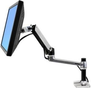 Obrázok pre výrobcu ERGOTRON LX Desk Mount Arm, Polished Aluminum, stolní rameno max 32" LCD