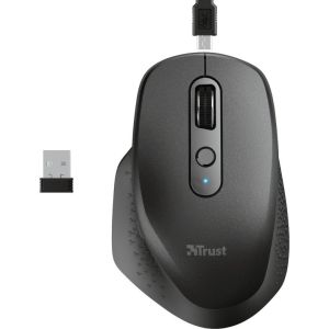 Obrázok pre výrobcu TRUST bezdrátová Myš Ozaa Rechargeable Wireless Mouse - black