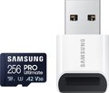 Obrázok pre výrobcu Samsung PRO Ultimate micro SDXC 256GB /200MBps/UHS-I U3 / Class 10/+ Adaptér/Modrá