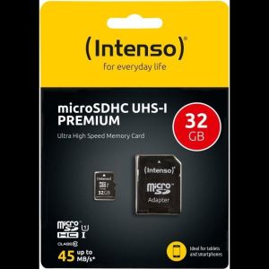 Obrázok pre výrobcu INTENSO Micro SDHC karta 32GB Class10, UHS-1