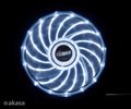 Obrázok pre výrobcu AKASA Vegas PC chladič, podsvícený, 15 led diod, bílý