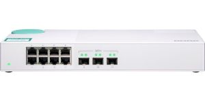 Obrázok pre výrobcu QNAP switch QSW-308S (8x Gigabit port + 3x 10G SFP+ port)