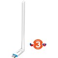 Obrázok pre výrobcu Tenda U2v5 AX300 WiFi 6 USB Adapter, 286 Mb/s, 802.11ax/b/g/n, 6 dBi, Soft AP, Win 7/10/11, Linux