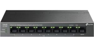 Obrázok pre výrobcu TP-Link LS109P Switch 1x LAN, 8x LAN s PoE+, 63W